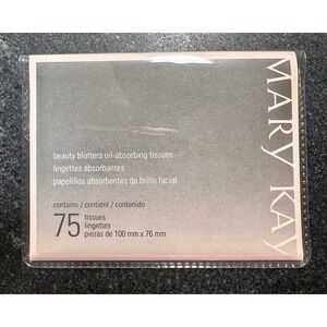 Mary‎ Kay Beauty Blotters Oil-Absorbing Tissues ~ 75/Pkg